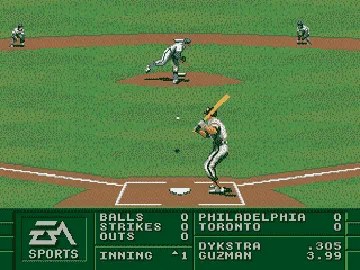 La Russa Baseball 95 (USA, Australia) screen shot game playing